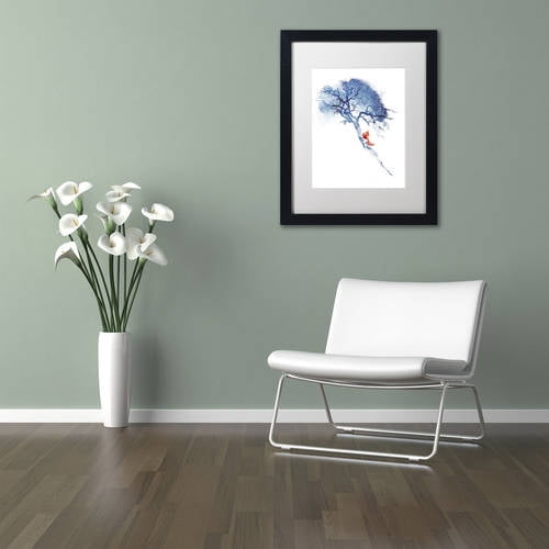 Trademark Fine Art 'There's No Way Back' Canvas Art by Robert Farkas, White Matte, Black Frame