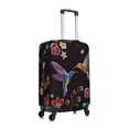 thumbnail image 3 of PAYOHTO Highly Elastic Spandex Suitcase Cover Luggage Cover Small Fits 18 to 21 Inch Humming Bird and Flowers Embroidery, 3 of 8