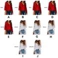 thumbnail image 2 of Sonducket Suéter de verano Top de encaje Casual Camisa de manga larga Estilo de moda Cuello en V Ropa de vestir de gasa para exteriores Diario Prendas para la parte del cuerpo Blanco XL Sonducket AP015656-09, 2 of 6