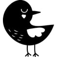 thumbnail image 3 of Vinyl Wall Art Decal - Little Bird - 4" x 3.5" - Cute Animal Decor For Light Switch Window Mirror Luggage Car Bumper Laptop Computer Peel And Stick Skin Sticker Designs, 3 of 4