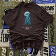 thumbnail image 4 of National Geographic jellyfish T-Shirt ,Go With The Flow Nature Graphic Vintage Unisex T-Shirt, 4 of 6