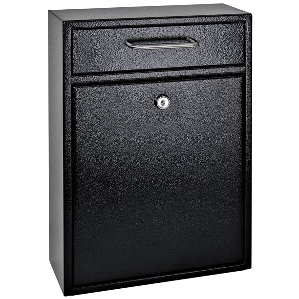 Epoch Design Mail Boss 7412 High Security Steel Locking Wall Refurbished Walmart Com Walmart Com