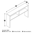 thumbnail image 2 of Bestar Pro-Linea Hutch in White, 2 of 2