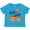 Turquoise, variant on Inktastic Little Sister Pumpkins with Fall Leaves Girls Toddler T-Shirt