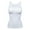 White, variant on Women Shaper with Pads Shapewear Tank Top Tummy Control Slimming Compression Undershirt