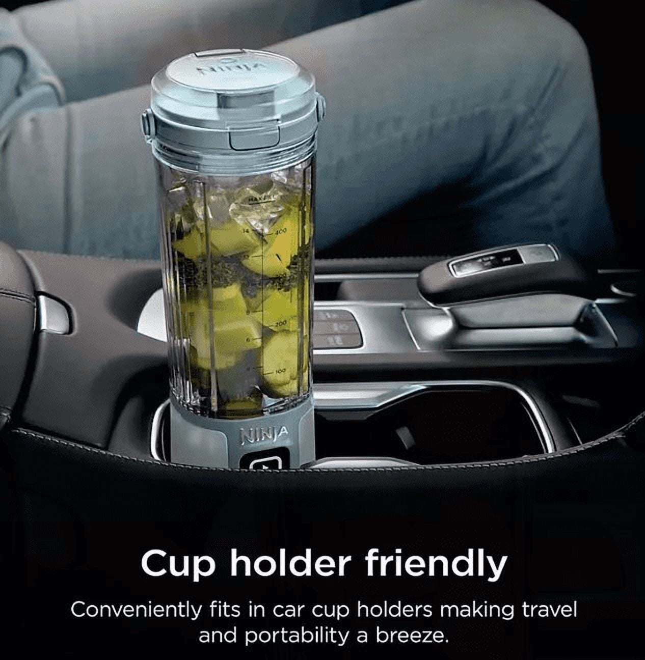 Portable Blender Ninja Blast 18oz. Two LIDS AND VESSELS Included.