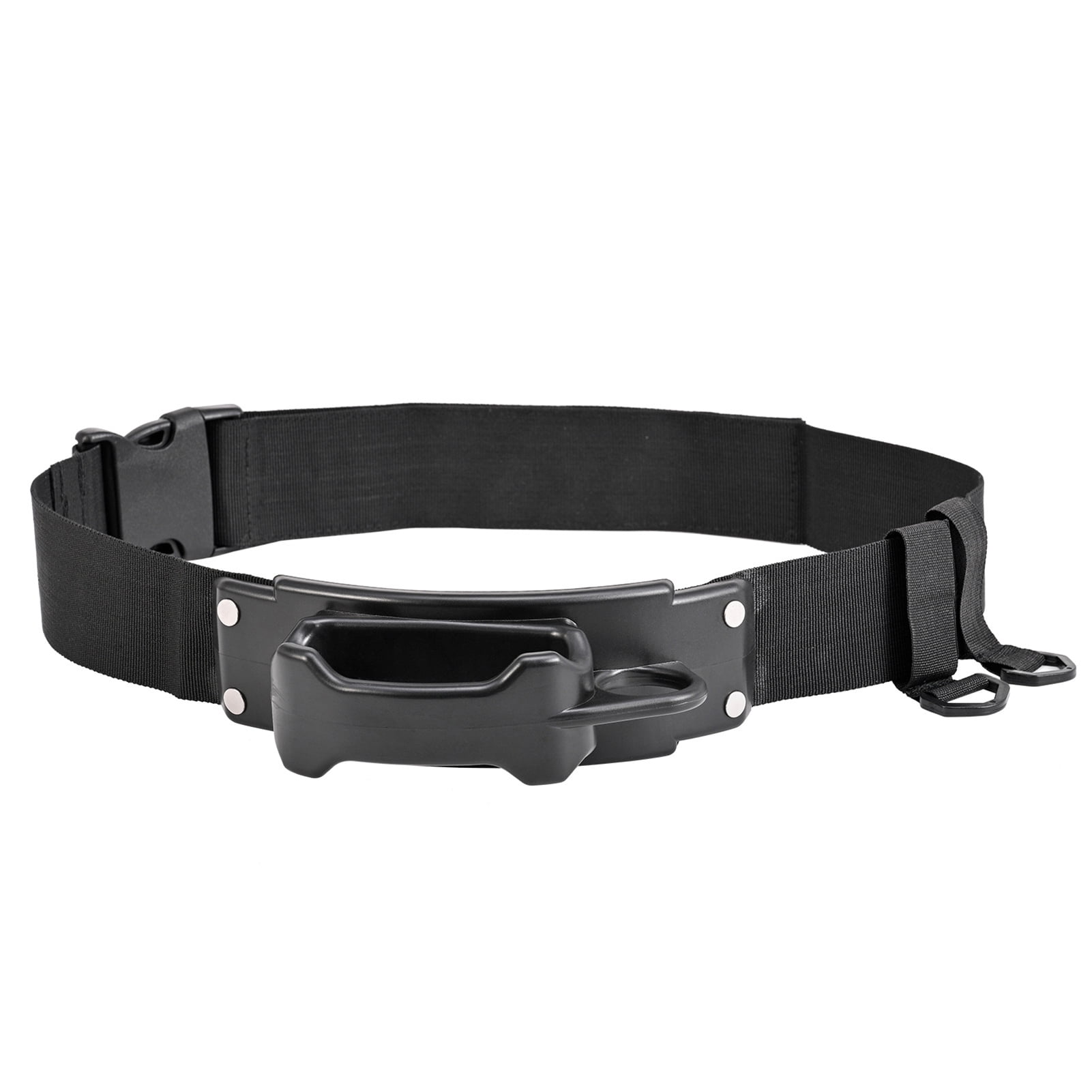 Adjustable Fishing Rod Fighting Belt - Waist Support Holder For Big Fish, Size L, Black