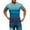 Blue, variant on Graphic Tees Men Men's White T-Shirts Plus Size Summer Shirts Mens Short Sleeve Polo Shirts Golf Hat White Shirt Men