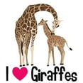 thumbnail image 2 of CafePress - I Love Giraffes - 11 oz Ceramic Mug - Novelty Coffee Tea Cup, 2 of 4