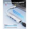 thumbnail image 3 of Adaptador USB C a Ethernet 4 en 1 Hub 3 USB-A 3.1 para Acer, 3 of 7