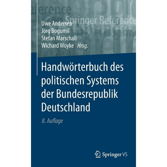 HandwÃ¶rterbuch Des Politischen Systems Der Bundesrepublik Deutschland, (Hardcover)