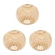 thumbnail image 1 of Yuarrent Bamboo Woven Lampshade Handwoven Rustic for Teahouse Island Kitchen Type1 NO1, 1 of 1