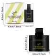 thumbnail image 3 of Choix Populaire Autre Waverloo Cache-Racines Ombrage Instantané des Cheveux pour Ligne de Cheveux Clairsemée avec Eau et Sueur Poudre de Ligne de Cheveux Multifonctionnelle pour Hommes et Femmes (Noir) Multifonctionnel it B, 3 of 7