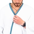 thumbnail image 5 of Vacation Christmas Movie Cousin Eddie White Robe with Belt Halloween Costume Cosplay (Includes Robe and belt Only), 5 of 7
