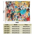 thumbnail image 3 of My Hero Academia Blanket, Anime Throw Blanket For Couch Sofa Bed, Soft Cozy Lightweight Warm Flannel Blanket, Home Decor, Anime Gifts For Boys Girls Kids Teens, 40"X30", 3 of 9