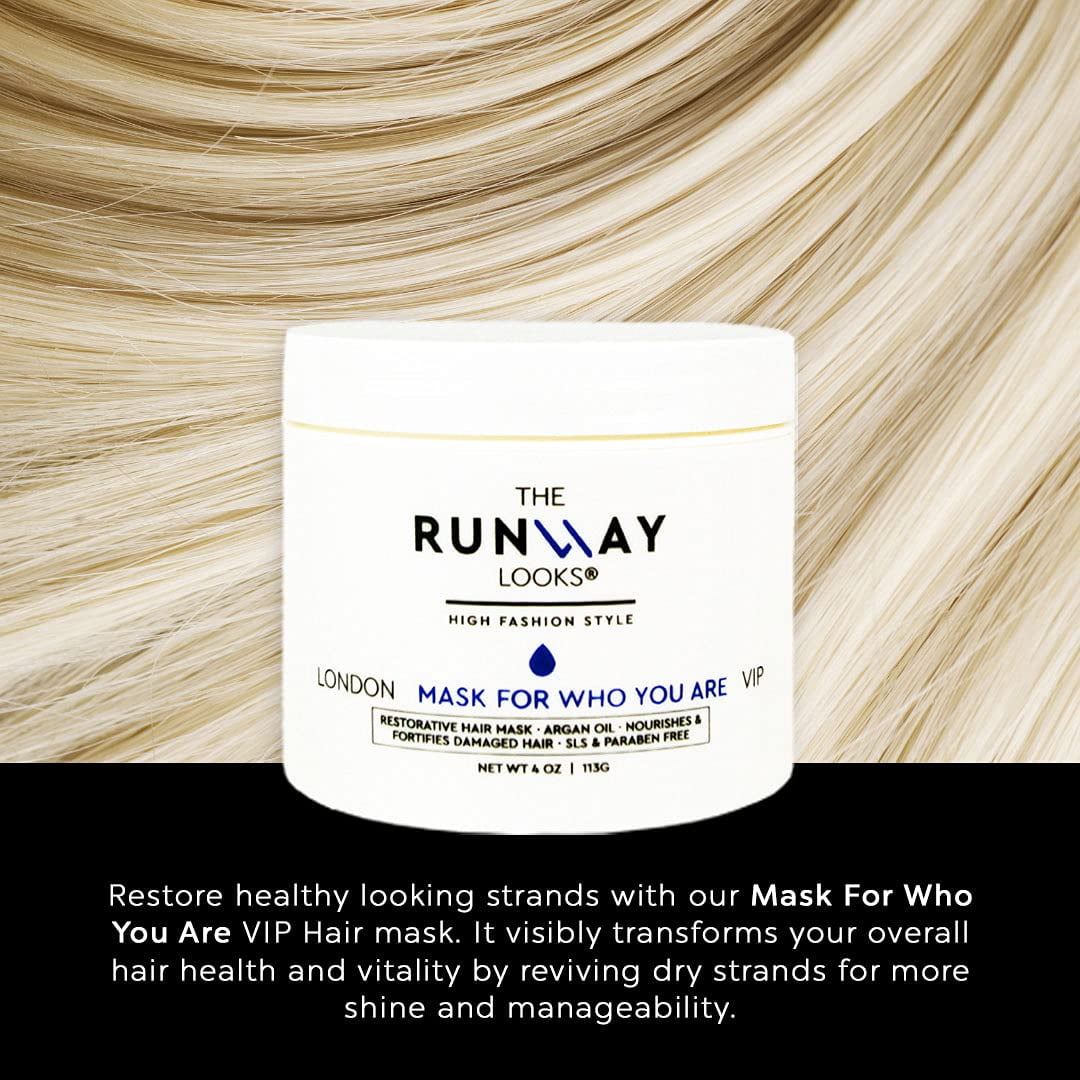 The Runway Looks Restorative Hair Mask With Shea Butter & Argan Oil (4oz)