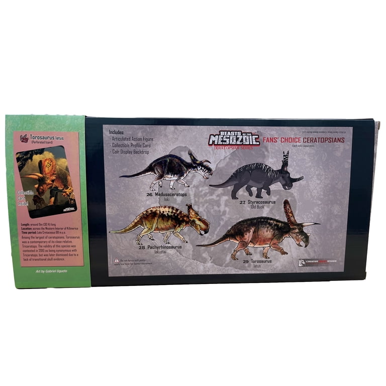 Beasts of the Mesozoic: Torosaurus Latus (Fan's Choice) - 1/18th