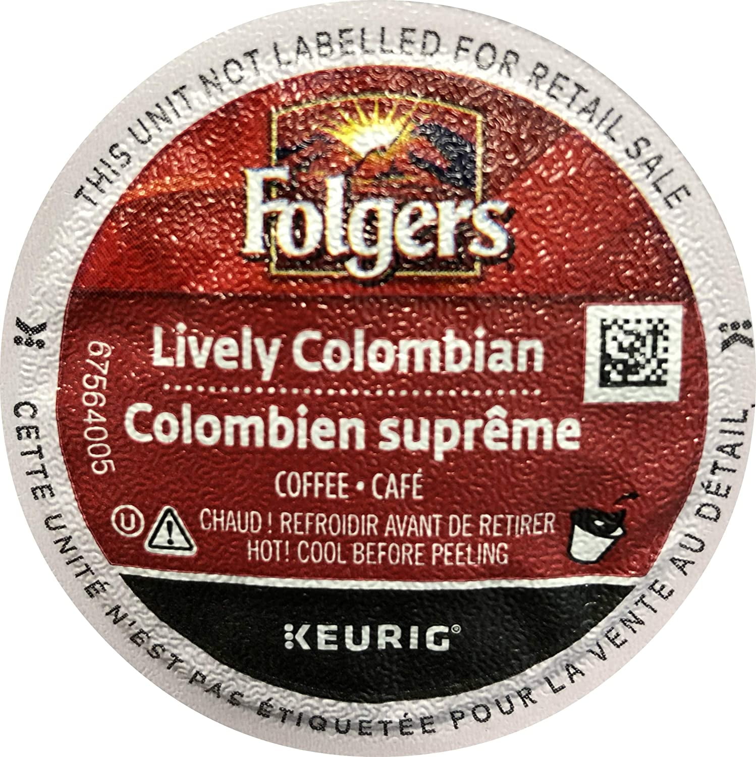 Folgers Gourmet Selections Lively Colombian Coffee KCups, 24 Count