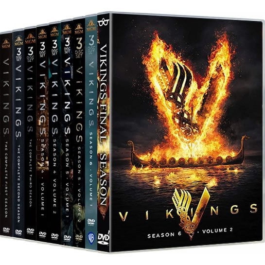 Vikings Série Complète 1-6 (27-Disque 1-6) DVD
