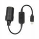 thumbnail image 1 of Convertidor de cables,Adaptador USB C a Encendedor Cámara ,Adaptador de enchufe macho USB tipo C a encendedor de cigarrillos,Convertidor de encendedor de cigarrillos de coche de 5 V 2 piezas, 1 of 8
