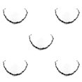 thumbnail image 1 of Guardurnaity Collar Punk, gótica, estilo Simple, cadena de espinas de moda, colgante de cuello Unisex especial para hombres, collar negro Type2 NO2, 1 of 6