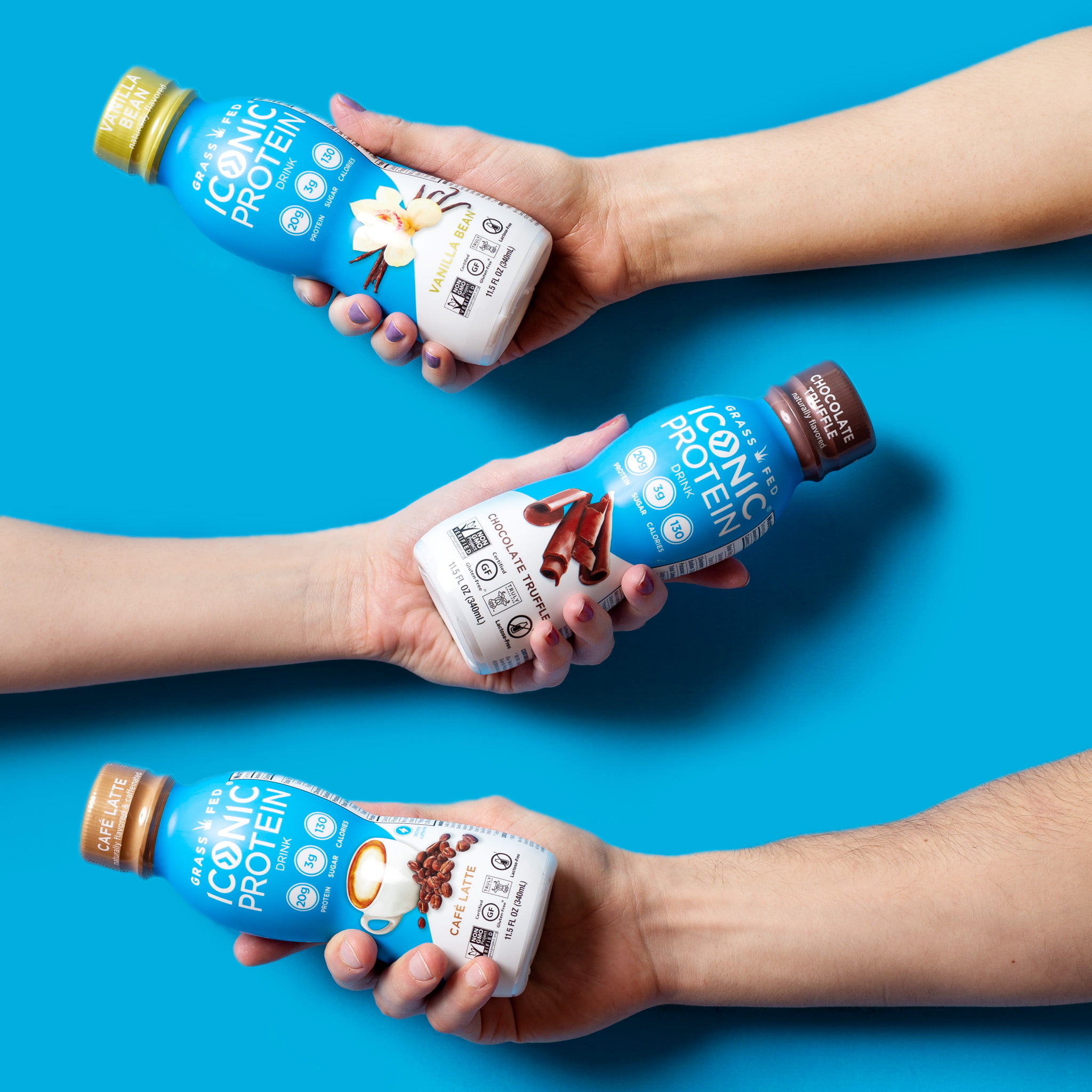 ICONIC protein beverages tout new packaging