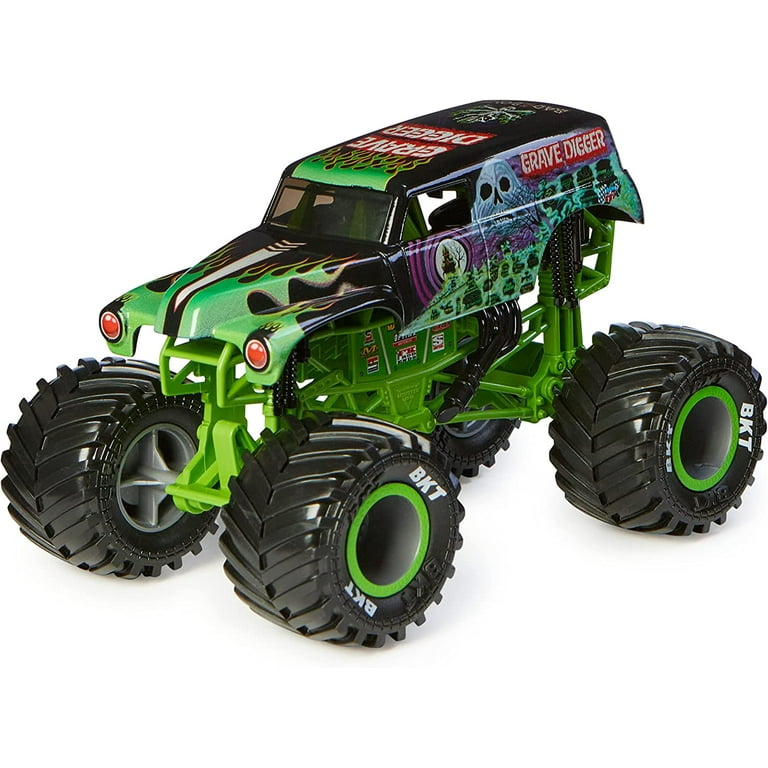 Monster Jam Grave Digger 1:24 Scale Monster Truck - Walmart.com