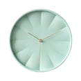 thumbnail image 2 of Reloj de pared nórdico de 12 pulgadas, adorno silencioso, redondo, decorativo, colgante Verde claro, 2 of 9