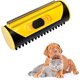 thumbnail image 1 of Peine para quitar el pelo de mascotas (amarillo), kit de peine de doble hoja con rastrillo para mascotas, cepillo para perros, adecuado para todo tipo de pelos con hojas de doble cara, 1 of 5