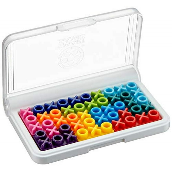 SmartGames IQ XOXO juego de viajes para niños y adultos juego mental de desarrollo