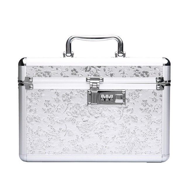 Caja organizadora de maquillaje jinwen a prueba de agua L Argenta