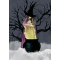 thumbnail image 2 of Popp, Grace 11x14 White Modern Wood Framed Museum Art Print Titled - Spooky Night Collection B, 2 of 4