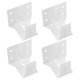 thumbnail image 5 of FELTECHELECTR 4 soportes para riel de persiana, soporte central para riel de persiana, 5 of 7