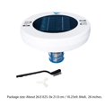thumbnail image 4 of Wosthever Ionizador Solar para piscina de 0,01 ciclos, purificador de natación, inhibición rápida de algas, fuerza de limpieza fuerte, purificador de Suministros de limpieza para el hogar Wosthever HA035146-00, 4 of 6