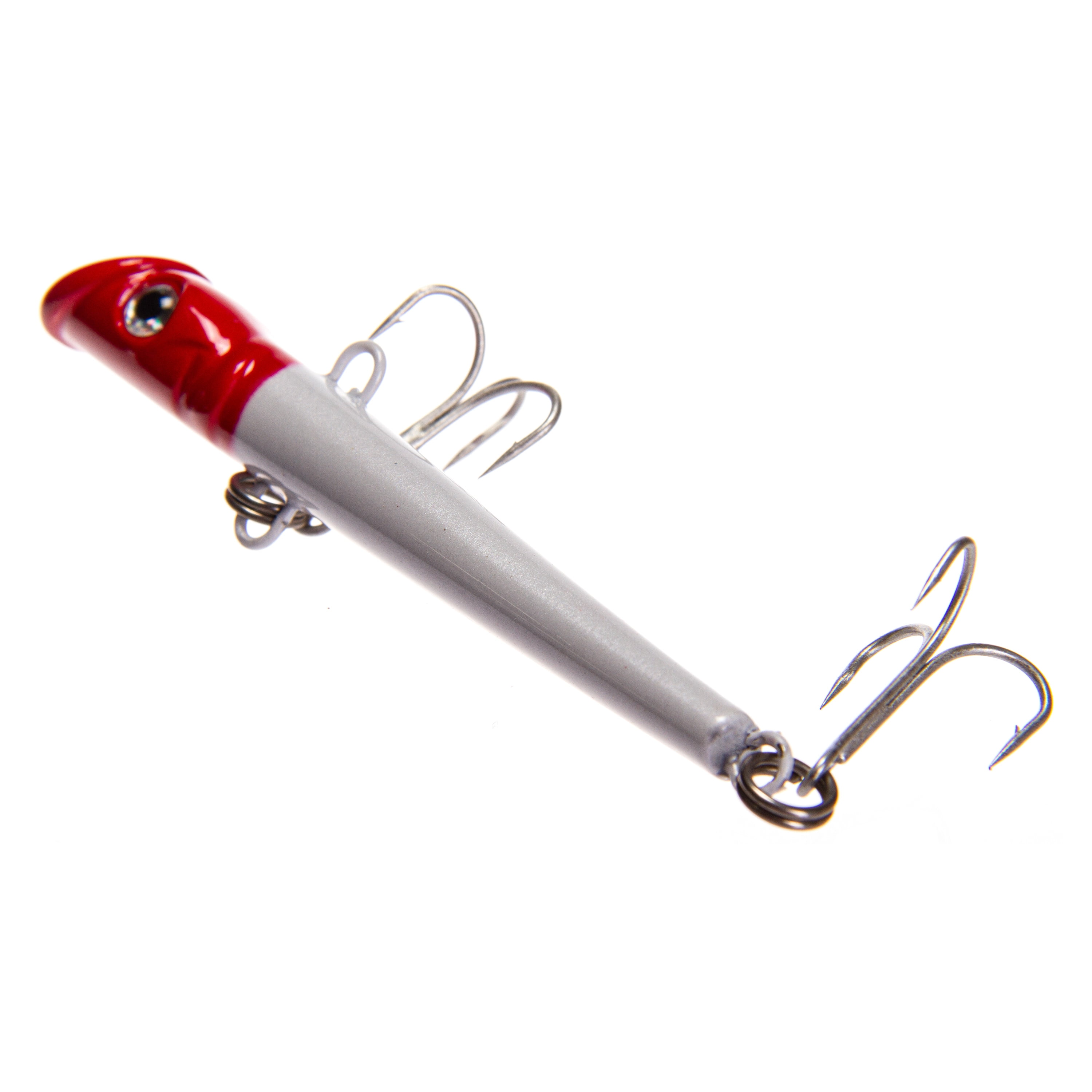 Ozark Trail Saltwater Inshore Jigging Fishing Lure, Red/White, 1 oz
