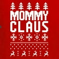 thumbnail image 2 of Mommy Claus and Daddy Claus His/Her Couples/ Best Friends Matching Couples Crewneck Sweater, 2 of 6