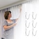 thumbnail image 4 of Ganchos para cortinas en forma de S de acero inoxidable (100 unidades), 4 of 6