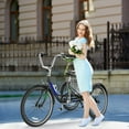 thumbnail image 2 of Lilypelle Adult Tricycles 7 Speed 26 Inch Three Wheel Bike Cruiser Trike with Low-Step Through Frame/Large Basket for Men, Women, Seniors, 2 of 18