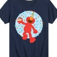 thumbnail image 3 of Sesame Street - Elmo Confetti Cupcake - Toddler and Youth Short Sleeve Graphic T-Shirt, 3 of 5