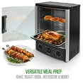 thumbnail image 2 of Nutrichef Four à Rôtir Multifonction Amélioré - Four Vertical de Comptoir avec Cuisson, Dinde Action de Grâce, Grille pour Brochettes avec Réglages Ajustables, 2 Tablettes 1500 Watts - AZPKRT97, 2 of 5