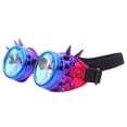 thumbnail image 2 of BELOVING Steampunk Concert Goggles - Double Pack Blue+Red, 2 of 9