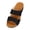 Black, variant on Clearence Women's Slip-On Orthopedic Wedge Sandals Arch Support Summer Beach Walking Shoes Lightweight Non-Slip Slippers with Cushioned Sole for All-Day Comfort
