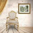 thumbnail image 3 of Motz, Peter 32x26 Gold Ornate Wood Framed with Double Matting Museum Art Print Titled - Park I, 3 of 4