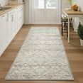 thumbnail image 4 of Boho Runner Rug x ft Carpet Runner Modern Hallway Runner Machine Washable Runner Rugs for Hallway Non Slip Beside Bed Bedroom Kitchen Entrance Grey Floor Rug Runner, 4 of 7