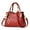 Red, variant on Purses and Handbags for Women Embroidery Top Handle Satchel Fashion Ladies Shoulder Bag Tote Purse Messenger Bags Four Seasons