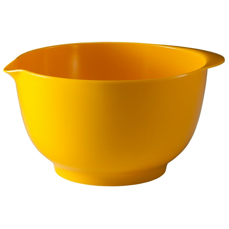 Hutzler Yellow Melamine Mixing Bowls, Set