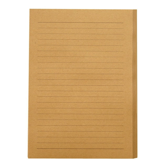 100 Sheets Student Letter Papers Mail Letter Papers Painting Letter Papers Kraft Paper