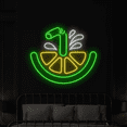 thumbnail image 3 of Craftnamesign Lemon Neon Sign, Juice Shop LED Sign, Fruit Store Decor, 3 of 4