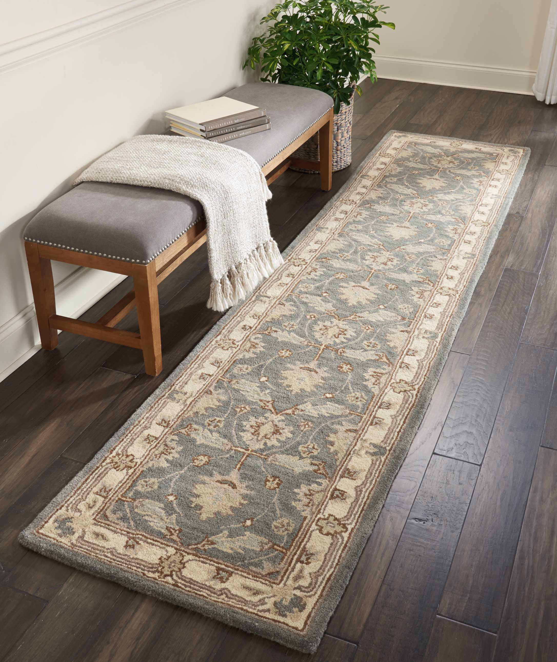 Nourison India House Blue Area Rug