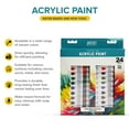 thumbnail image 6 of Artist Concepts Acrylic Paint Set, 12 ml Multicolor Acrylic Paint with Matte Paint Finish, 24-pack, 6 of 8